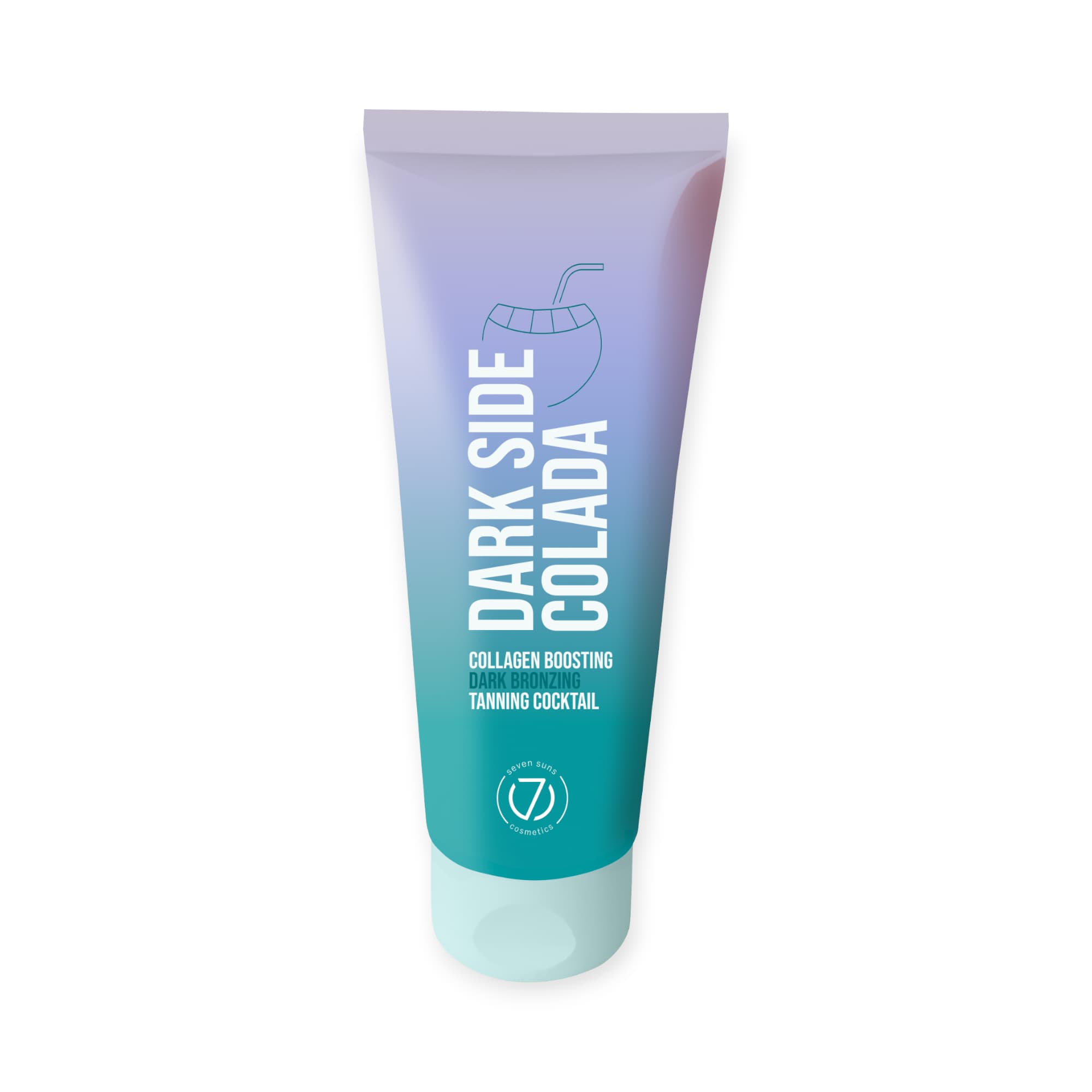 7Suns Dark Side Colada Accelerator cu bronzant și colagen 300X